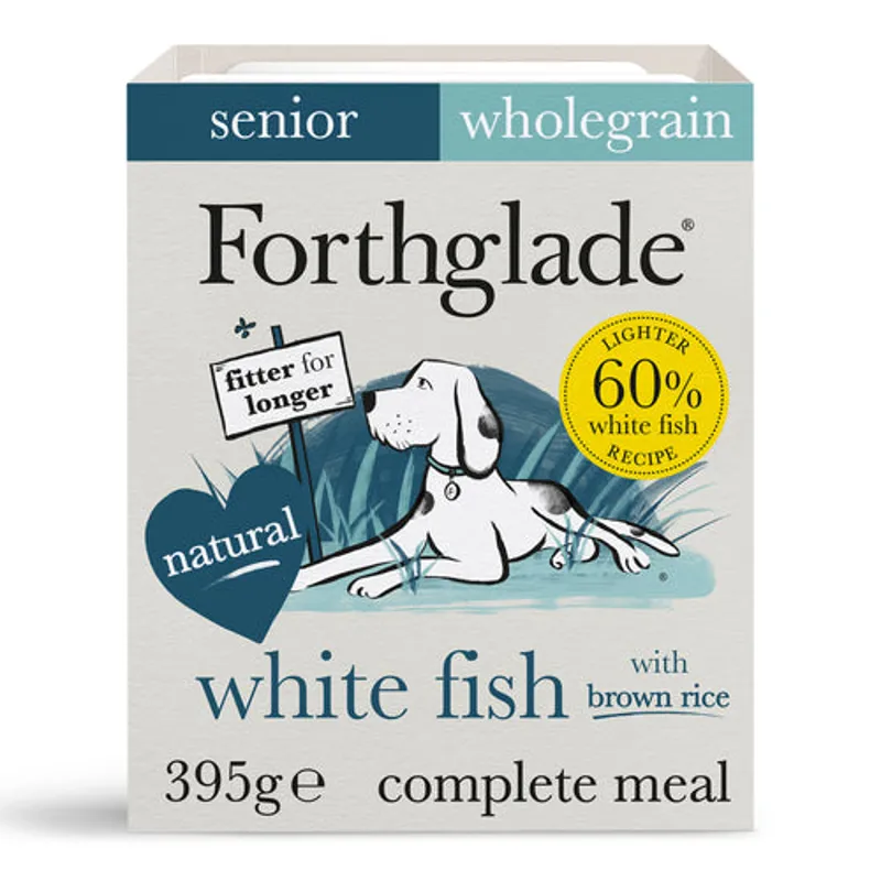 Forthglade Senior Wholegrain White Fish and Brown Rice